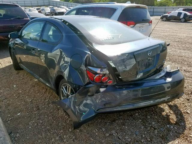 JTKDE167780268688 - 2008 TOYOTA SCION TC ვერცხლისფერი ფოტო 3