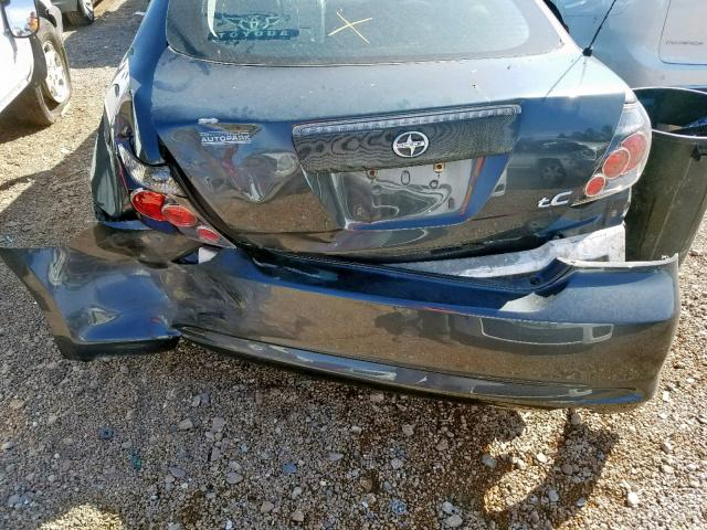 JTKDE167780268688 - 2008 TOYOTA SCION TC ვერცხლისფერი ფოტო 9