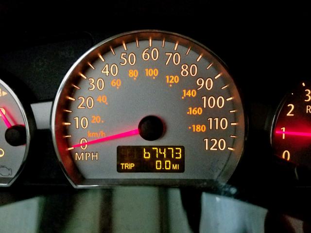 1G8AL55F77Z148863 - 2007 SATURN ION LEVEL RED photo 8