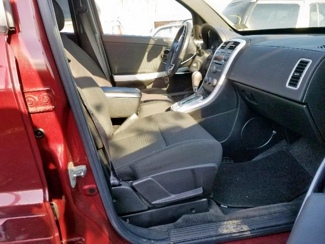 2CKDL43F386280038 - 2008 PONTIAC TORRENT MAROON photo 5