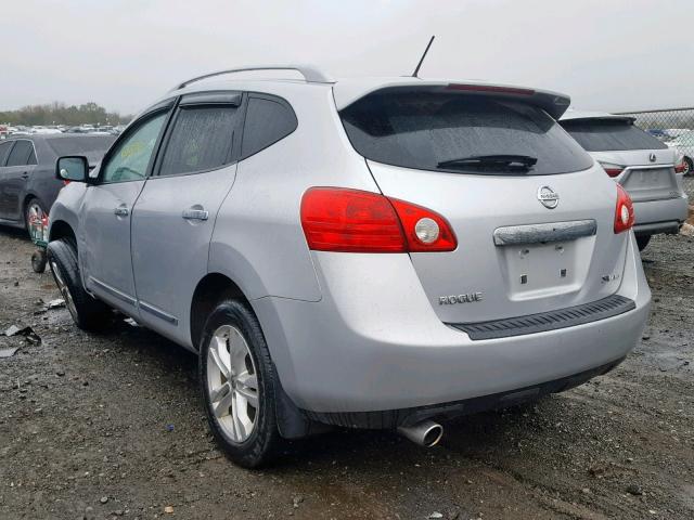 JN8AS5MV4CW708811 - 2012 NISSAN ROGUE S SILVER photo 3