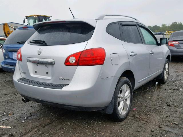 JN8AS5MV4CW708811 - 2012 NISSAN ROGUE S SILVER photo 4