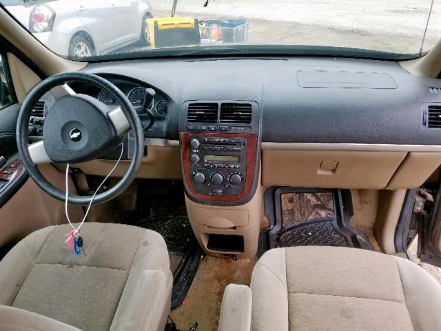 1GNDV23178D205880 - 2008 CHEVROLET UPLANDER L ყავისფერი ფოტო 9