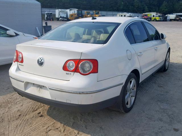 WVWAK73C28P042931 - 2008 VOLKSWAGEN PASSAT KOM WHITE photo 4