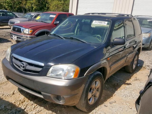 4F2CZ96114KM16902 - 2004 MAZDA TRIBUTE ES 黑色 照片 2