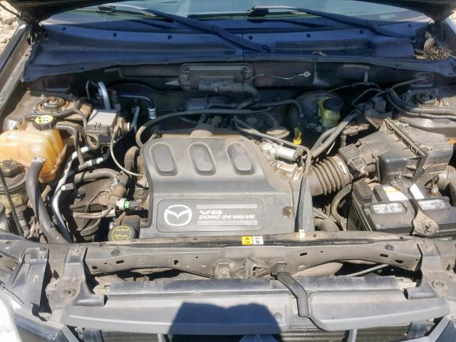 4F2CZ96114KM16902 - 2004 MAZDA TRIBUTE ES 黑色 照片 7