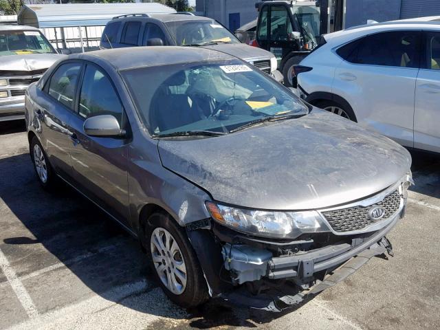 KNAFU4A27C5636005 - 2012 KIA FORTE EX GRAY photo 1