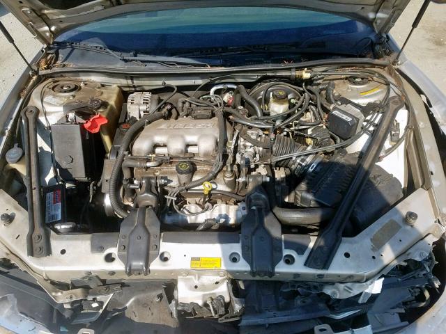 1G2WK52J11F139614 - 2001 PONTIAC GRAND PRIX Արծաթագույն լուսանկար 7