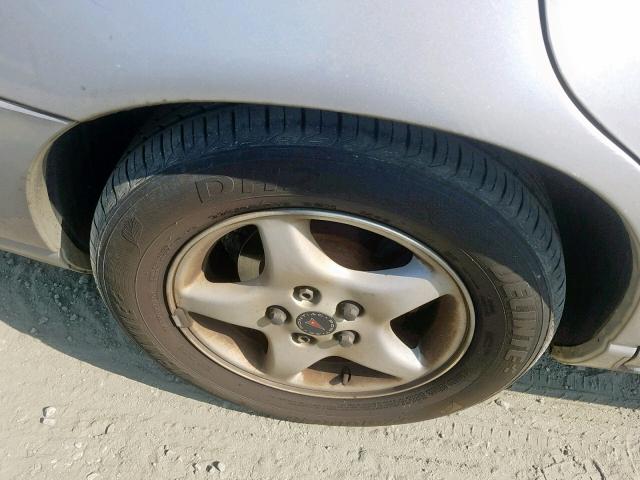 1G2WK52J11F139614 - 2001 PONTIAC GRAND PRIX Արծաթագույն լուսանկար 9
