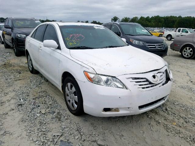 4T1BE46K19U845628 - 2009 TOYOTA CAMRY BASE WHITE photo 1