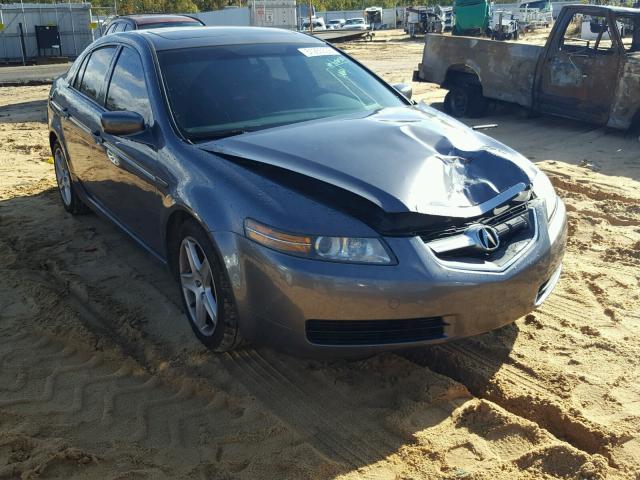 19UUA66225A002961 - 2005 ACURA TL GRAY photo 1