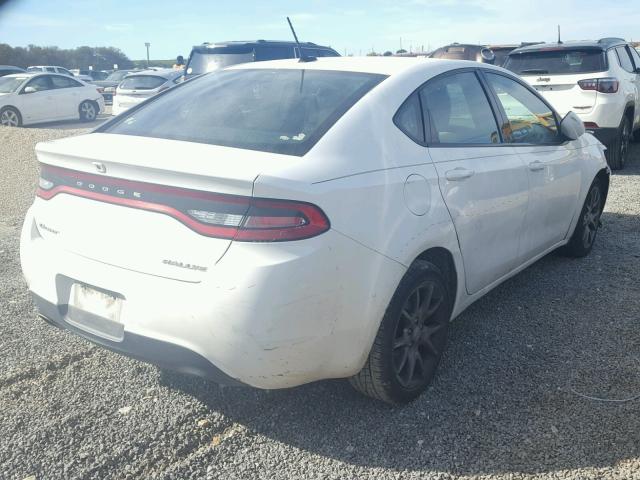 1C3CDFBA7DD339464 - 2013 DODGE DART SXT WHITE photo 4