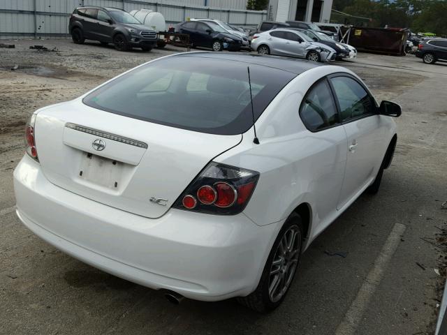 JTKDE3B74A0306417 - 2010 TOYOTA SCION TC თეთრი ფოტო 4