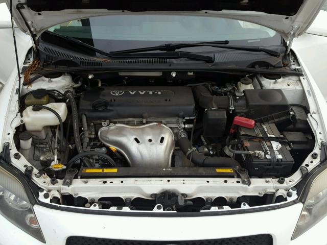 JTKDE3B74A0306417 - 2010 TOYOTA SCION TC თეთრი ფოტო 7