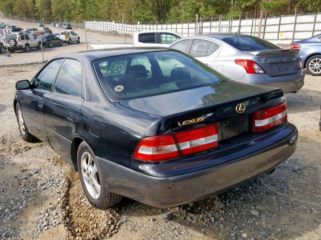 JT8BF28G515104264 - 2001 LEXUS ES 300 BLACK photo 3