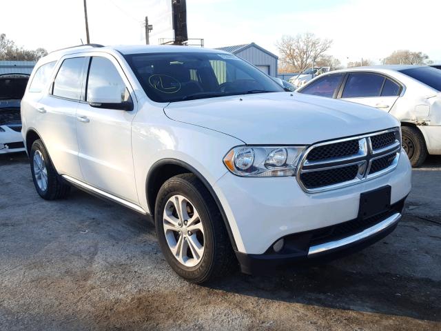 1D4SD4GT3BC638039 - 2011 DODGE DURANGO CR WHITE photo 1