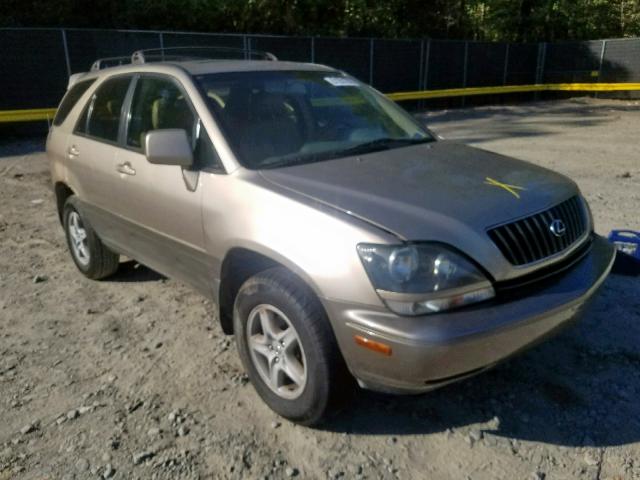 JT6HF10U0X0069802 - 1999 LEXUS RX 300 GRAY photo 1