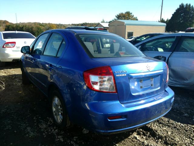 JS2YC5A35D6100622 - 2013 SUZUKI SX4 LE BLUE photo 3