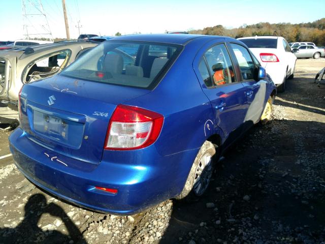 JS2YC5A35D6100622 - 2013 SUZUKI SX4 LE BLUE photo 4