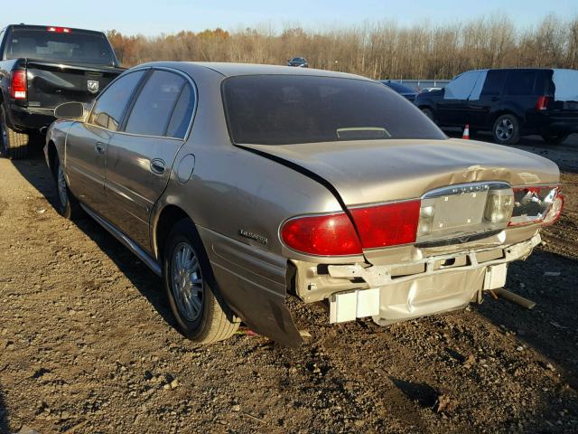 1G4HP54K024123764 - 2002 BUICK LESABRE CU GRAY photo 3