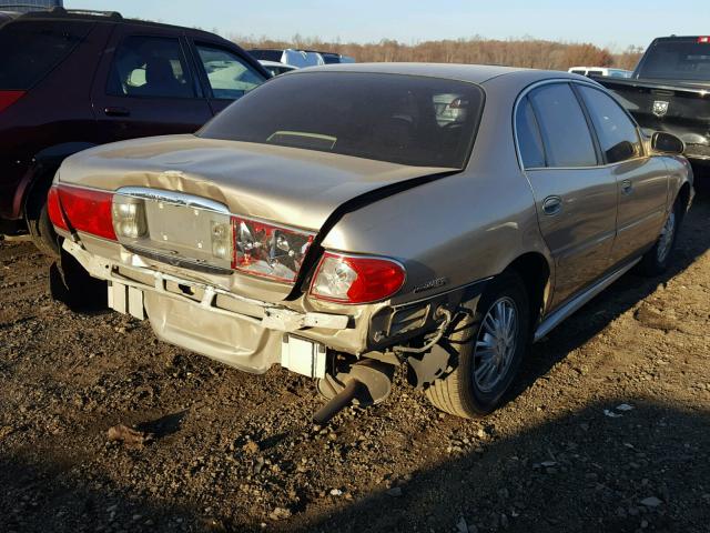 1G4HP54K024123764 - 2002 BUICK LESABRE CU GRAY photo 4