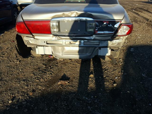 1G4HP54K024123764 - 2002 BUICK LESABRE CU GRAY photo 9