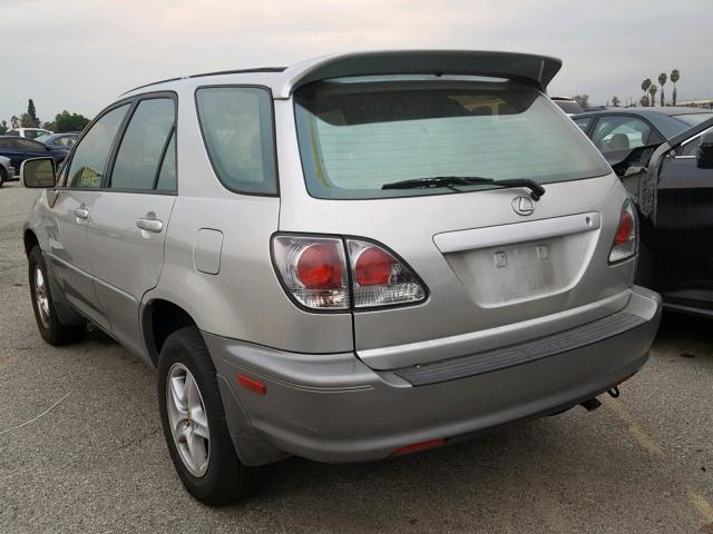 JTJGF10U630158821 - 2003 LEXUS RX 300 SILVER photo 3