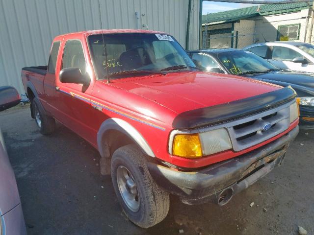 1FTCR15X0TPA56711 - 1996 FORD RANGER SUP RED photo 1