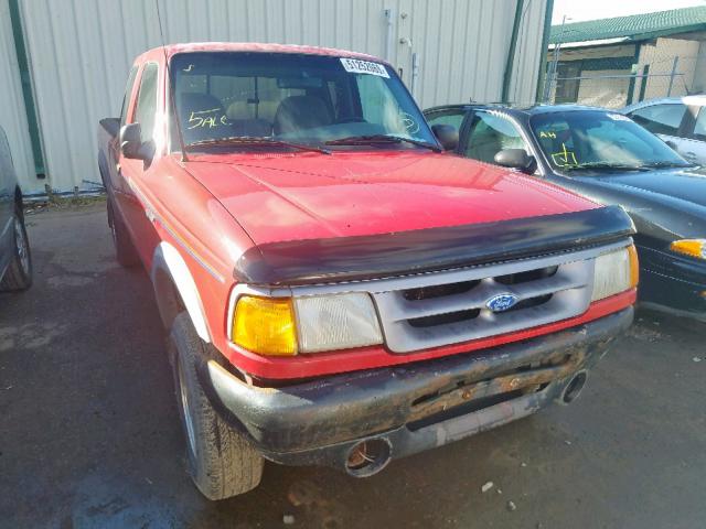 1FTCR15X0TPA56711 - 1996 FORD RANGER SUP RED photo 9