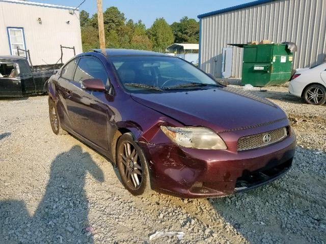 JTKDE177070174102 - 2007 TOYOTA SCION TC იასამნისფერი ფოტო 1