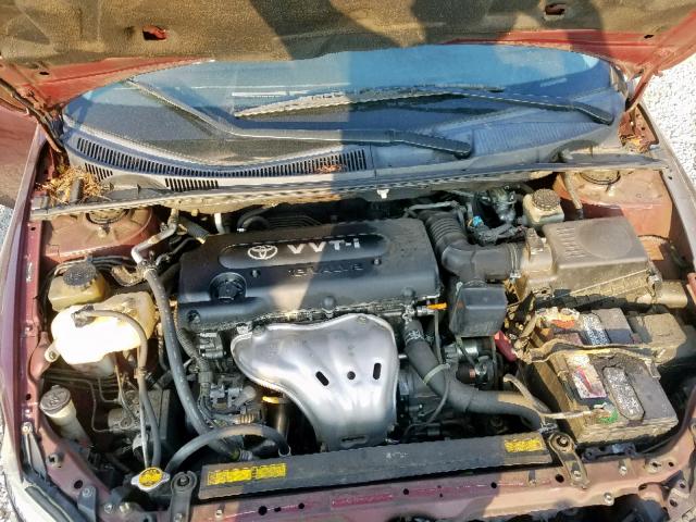 JTKDE177070174102 - 2007 TOYOTA SCION TC იასამნისფერი ფოტო 7