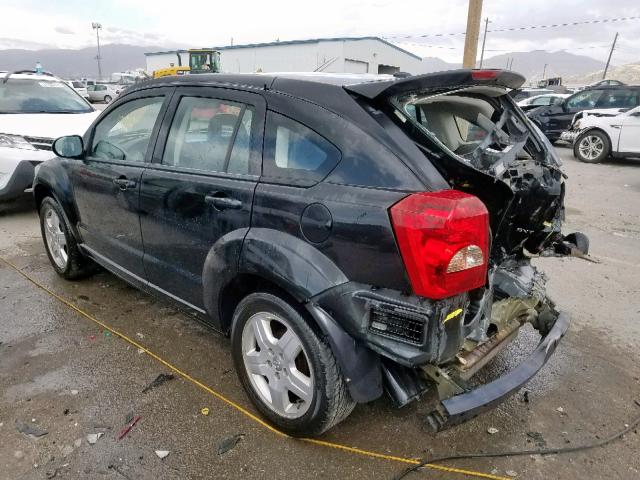 1B3HB48A89D179753 - 2009 DODGE CALIBER SX BLACK photo 3