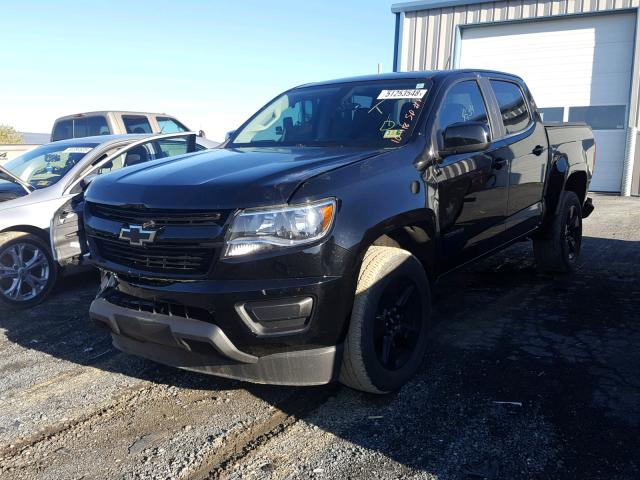 1GCGSCE39G1147743 - 2016 CHEVROLET COLORADO L BLACK photo 2