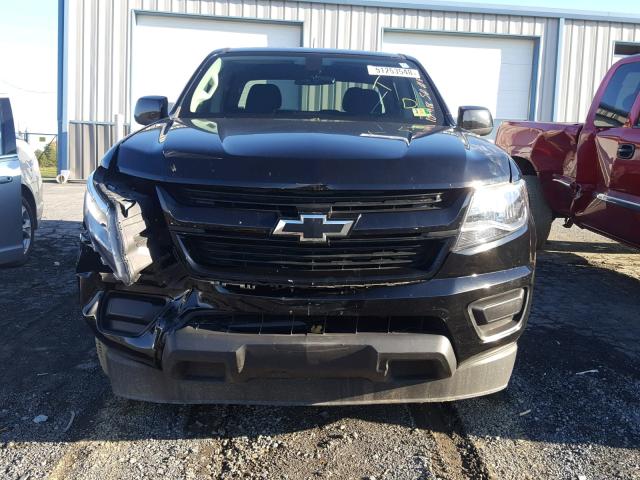 1GCGSCE39G1147743 - 2016 CHEVROLET COLORADO L BLACK photo 9