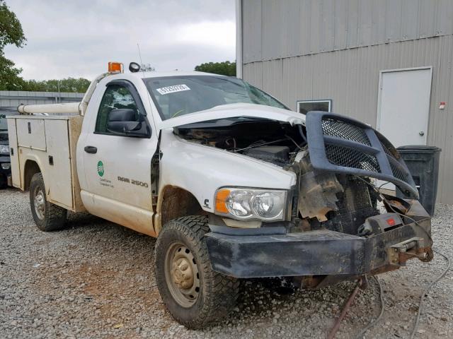 3D7KS26C35G806407 - 2005 DODGE RAM 2500 S Սպիտակ լուսանկար 1
