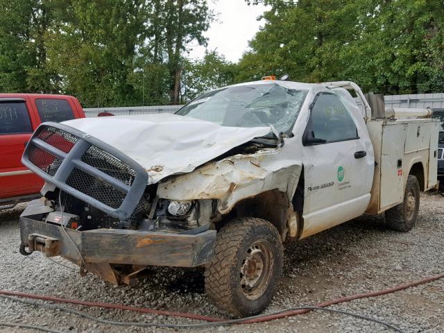 3D7KS26C35G806407 - 2005 DODGE RAM 2500 S Սպիտակ լուսանկար 2