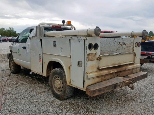 3D7KS26C35G806407 - 2005 DODGE RAM 2500 S Սպիտակ լուսանկար 3