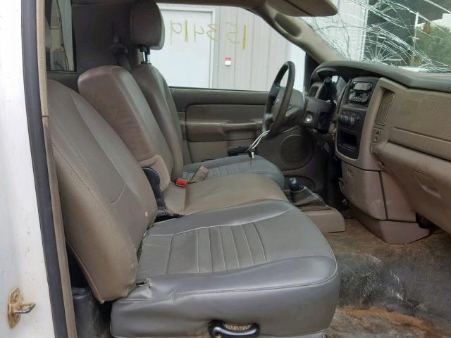 3D7KS26C35G806407 - 2005 DODGE RAM 2500 S Սպիտակ լուսանկար 5