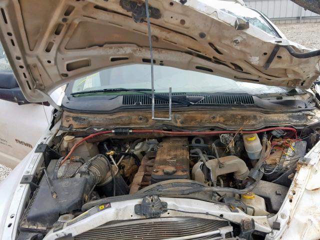 3D7KS26C35G806407 - 2005 DODGE RAM 2500 S Սպիտակ լուսանկար 7
