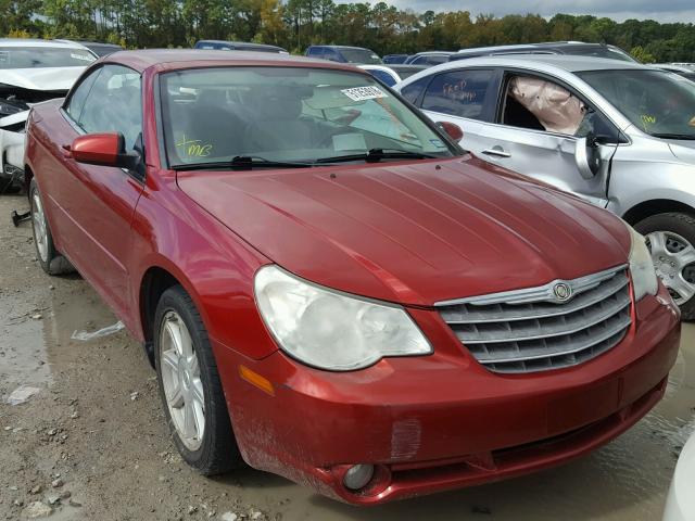 1C3LC55R78N302686 - 2008 CHRYSLER SEBRING TO RED photo 1