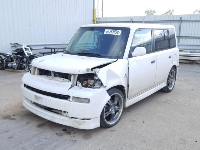 JTLKT324664054779 - 2006 TOYOTA SCION XB Ақ фото 2