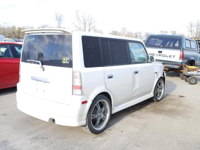 JTLKT324664054779 - 2006 TOYOTA SCION XB Ақ фото 4