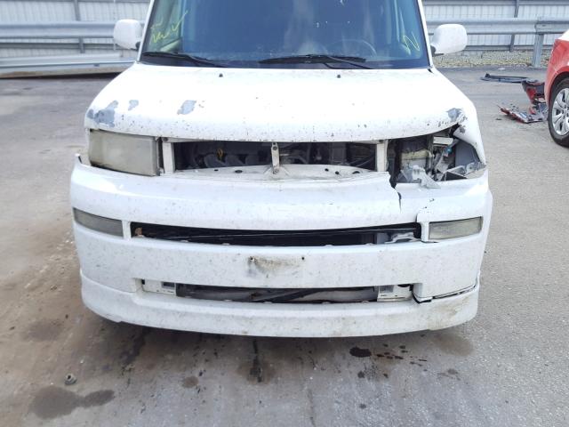 JTLKT324664054779 - 2006 TOYOTA SCION XB Ақ фото 9