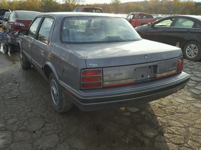 1G3AL54N8N6308312 - 1992 OLDSMOBILE CUTLASS CI GRAY photo 3