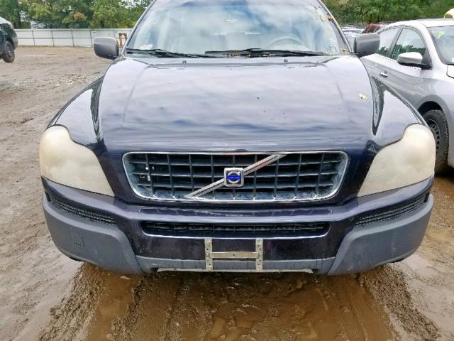 YV4CZ592861237226 - 2006 VOLVO XC90 BLUE photo 7