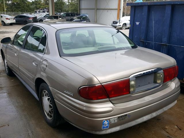 1G4HR54K91U189335 - 2001 BUICK LESABRE LI BEIGE photo 3