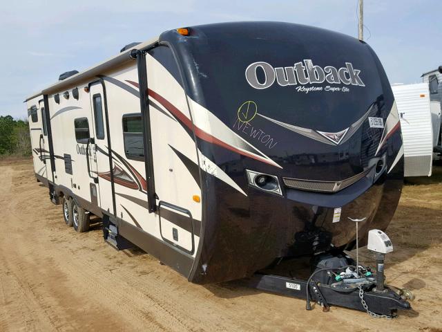 4YDT31220EB451821 - 2014 KEYSTONE OUTBACK WHITE photo 1