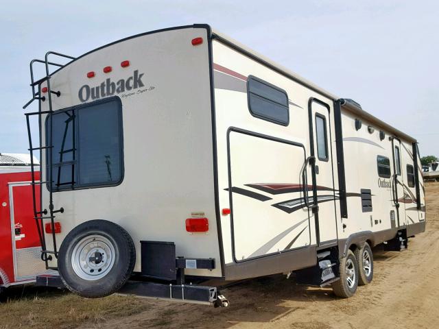 4YDT31220EB451821 - 2014 KEYSTONE OUTBACK WHITE photo 4