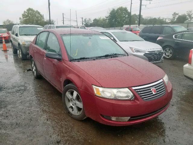 1G8AL55F66Z127324 - 2006 SATURN ION LEVEL RED photo 1