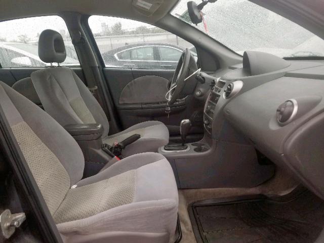1G8AL55F66Z127324 - 2006 SATURN ION LEVEL RED photo 5